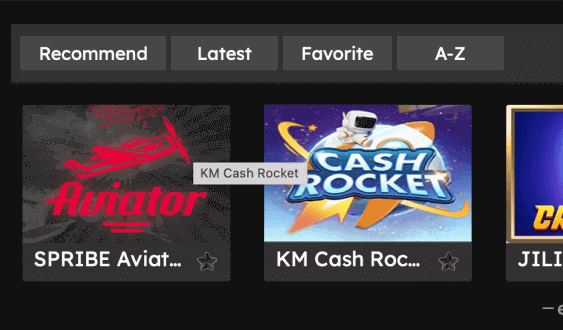 Find Aviator in the game library